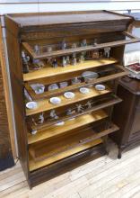 STACKING OAK BARRISTER'S BOOKCASE