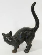 CAST IRON "BLACK CAT" DOORSTOP