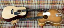 TWO ACOUSTIC GUITARS