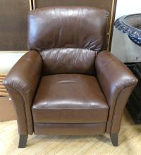 BROWN LEATHER RECLINER