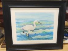 FOUR PIECES OF FRAMED ARTWORK