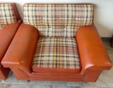 MCM SOFA AND ARMCHAIR