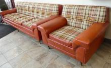 MCM SOFA AND ARMCHAIR