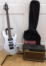 YAMAHA ELECTRIC GUITAR & AMP