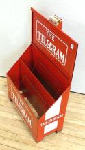 "THE TELEGRAM" NEWSPAPER BOX