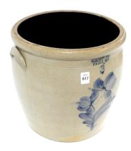 H. SCHULER STONEWARE CROCK