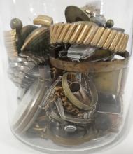 JAR OF VINTAGE WATCHES