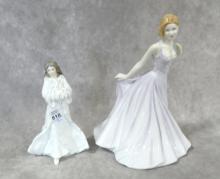 TWO ROYAL DOULTON FIGURINES