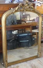 IMPRESSIVE VICTORIAN WALL MIRROR