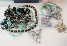 THREE BOXES OF FASHION JEWELLERY