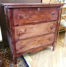 PAINTED THREE-DRAWER CHEST