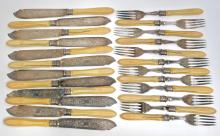 FISH KNIVES & FORKS