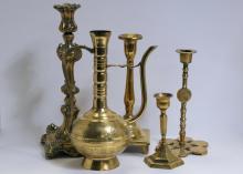 BRASS CANDLESTICKS