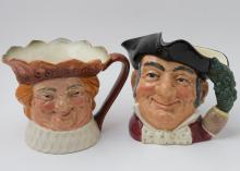ROYAL DOULTON CHARACTER JUGS
