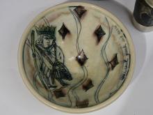TRAY, BOWL & HORN CUP