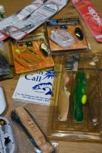 FISHING LURES, ETC.