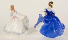 TWO SMALL DOULTON FIGURINES