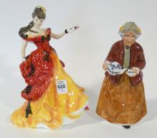 TWO ROYAL DOULTON FIGURINES