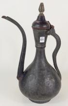 EARLY 19TH CENTURY MIDDLE EASTERN COPPER PITCHER