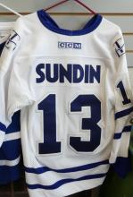 FOUR TORONTO MAPLE LEAFS JERSEYS