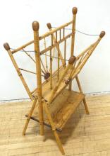 BAMBOO MAGAZINE RACK