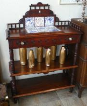 UNIQUE VICTORIAN SERVING CABINET