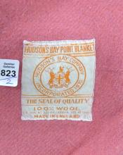 TWO HUDSON'S BAY COMPANY BLANKETS