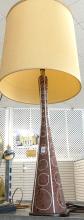 PAIR OF MCM POTTERY TABLE LAMPS