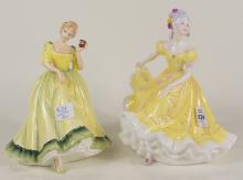 TWO ROYAL DOULTON FIGURINES