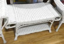 FOUR-PIECE WICKER SUNROOM SET