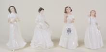 FOUR ROYAL DOULTON FIGURINES