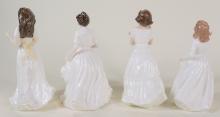 FOUR ROYAL DOULTON FIGURINES