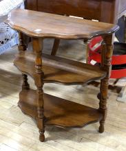 WALNUT CONSOLETTE TABLE