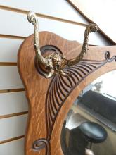 COAT HOOK WALL MIRROR