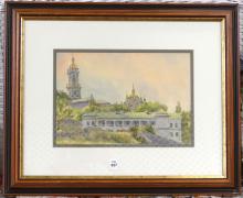 FRAMED WATERCOLOUR