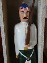 TWO ROBERT MEAD FOLK ART CARVINGS