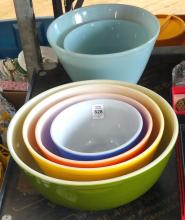 PYREX AND FIRE-KING MIXING BOWL SETS