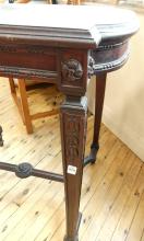 CARVED PARLOUR TABLE