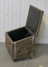 BRASS COAL BOX