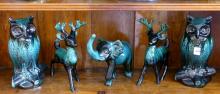 FIVE B.M.P. FIGURINES
