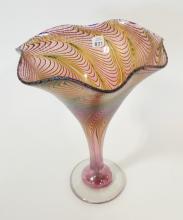 ROBERT HELD ART GLASS VASE