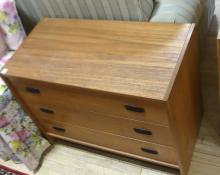 MCM TEAK BACHELOR'S CHEST
