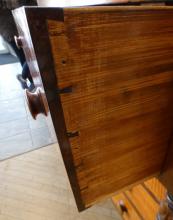 TIGER MAPLE CHEST OF DRAWERS