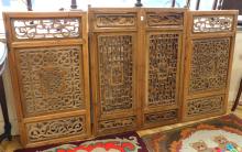 SET OF CHINESE WINDOW PANELS