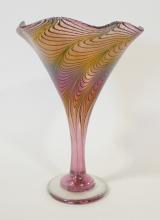 ROBERT HELD ART GLASS VASE