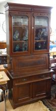 VICTORIAN SECRETARY BOOKCASE