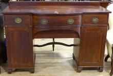 GEORGIAN MAHOGANY SIDEBOARD