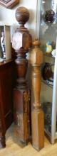 TWO NEWEL POSTS