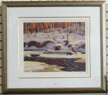 FRAMED A.J. CASSON PRINT