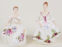 TWO ROYAL DOULTON FIGURINES